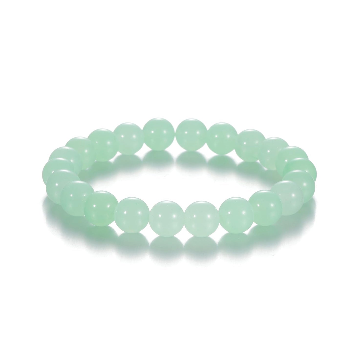 Udolfly Womens Crystal Beaded Bracelets for Women Men Protective Energy Bracelet Natural Gemstone Bead Bracelet 4mm Aventurine