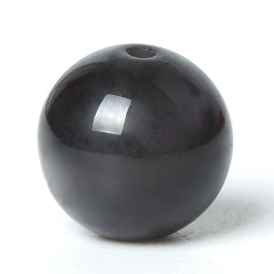 100Pcs Natural Stone 6mm Colorful Obsidian Beads Round Loose Gemstone Energy Healing Beads Hole Size 1mm DIY Smooth Beads for Bracelet Necklace Earrings Jewelry Making