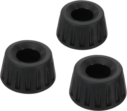 15mm 3 Pack PATIKIL Universal ID Rubber Tripod Feet, Anti-Slip Tripod Replacement Parts for Camera Tripods Monopod
