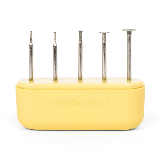Stone Grinding Bit Set (5 Pcs) Engraving & Carving Bits for Stone, Glass, Ceramic, Metal – Rotary Tool Accessories for DIY - Precision Tungsten Carbide - Compatible with Customizer Engraver Pen