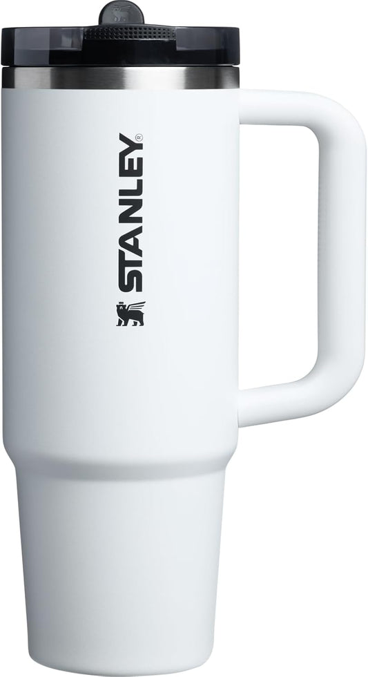 STANLEY Quencher ProTour 30 oz Tumbler - Leakproof Lid, Built-In Straw & Handle | Insulated, BPA-Free, Cupholder Compatible | Chalk