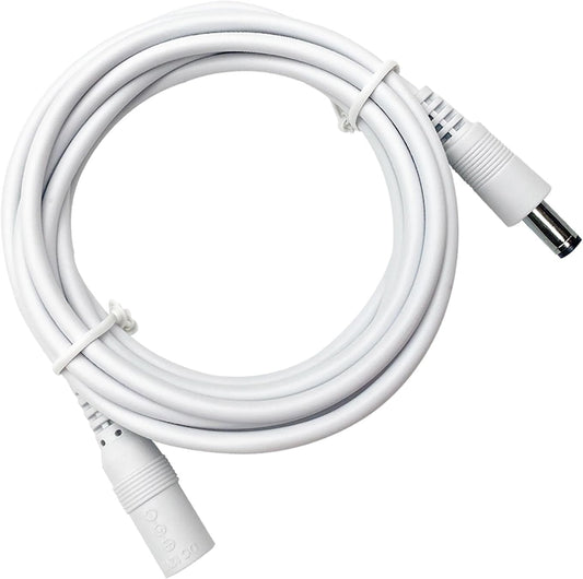 ANLINK 6ft 2M 12V 5.5mm 2.1mm DC Power Extension Cable, Premium Pure Copper DC Power Adapter Extension Cord x for CCTV
