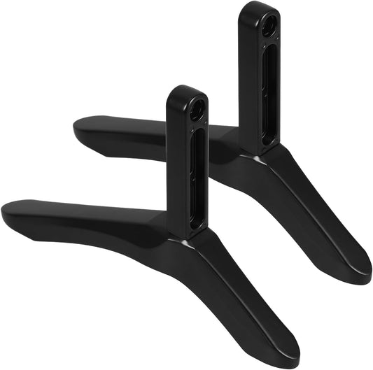 Alipis Tv Stand Tabletop Base with Screws Tv Riser Replacement Iron Stand Suitable for Home and Office Use