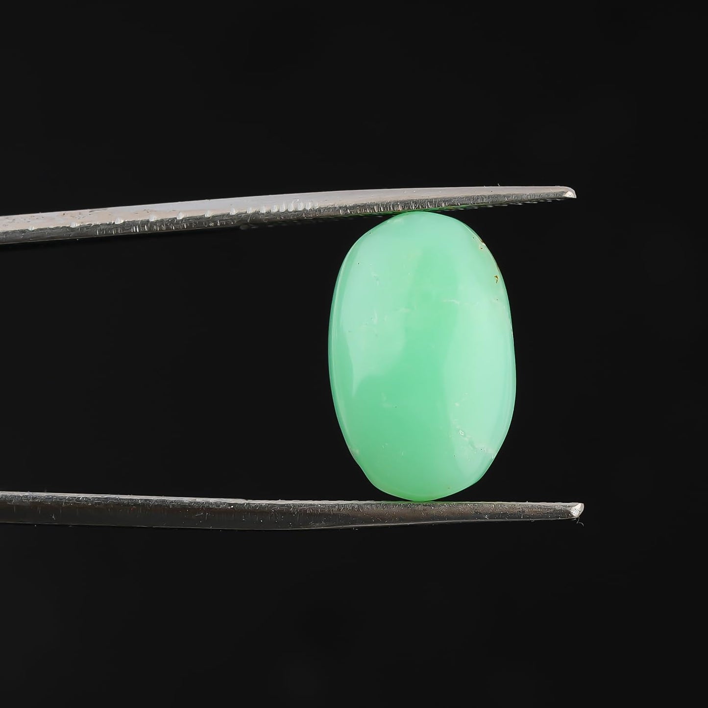 CRYSTALINES 5pcs, Wholesale Natural Chrysoprase Gemstones, Bulk Flaback Cabochon Stones for Jewelry Making, Polished Loose Supplies, Chakra Healing Crystals, Wire Wrapping, Gem Collection