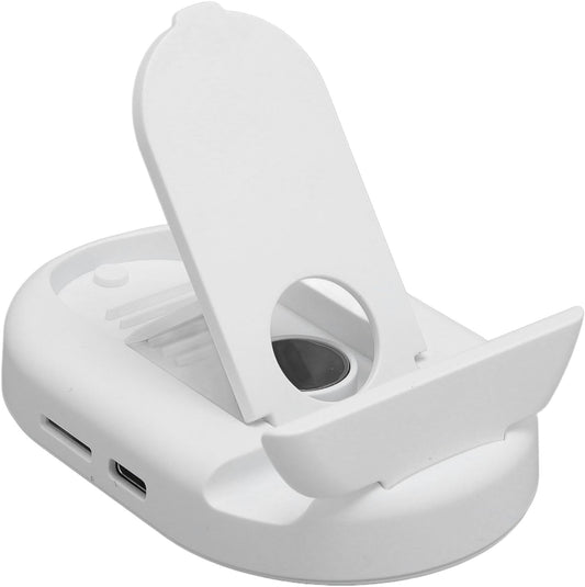 Yunseity Bone Conduction Speaker Pillow with, White Noise Sound Machine for Sleep, Timer Shutdown Stand for Phone