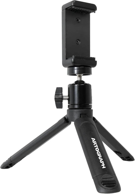 Artograph Mini Tripod Tabletop & Handheld Stand for Digital Projectors & Phones, Lightweight, Portable and Convenient