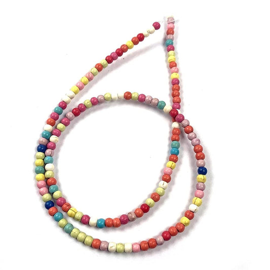 10mm 35pcs Natural Stone Fashion Jewelry Findings Pendants Charms Loose Spacer Necklace Tassel Earrings Crystal Dangle Component Bracelet Making DIY (10mm, Mix Color)