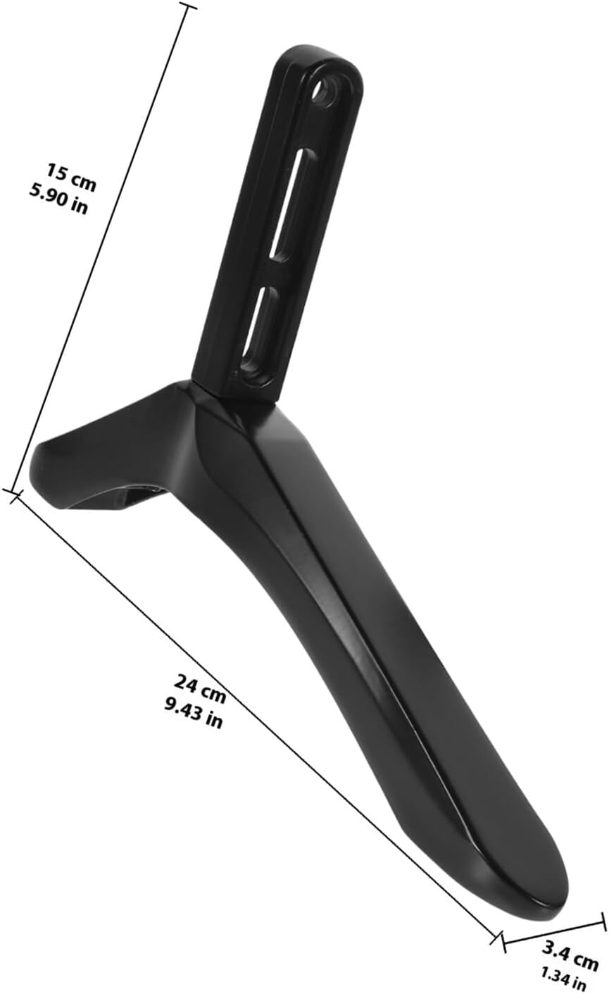 LALADEFIEE Tv Stand Replacement Base with Screws No-Drill Tabletop Tv Support Bracket Suitable for Living Room Media