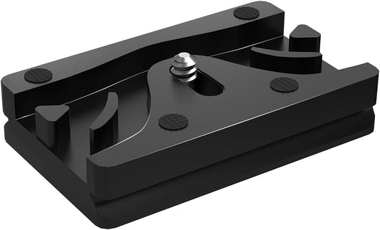 YAMCOWL 1/4-inch Aluminum Camera Cable Locking Clip - Adjustable USB/HDMI Protector with Threads, Secure Cable Clip