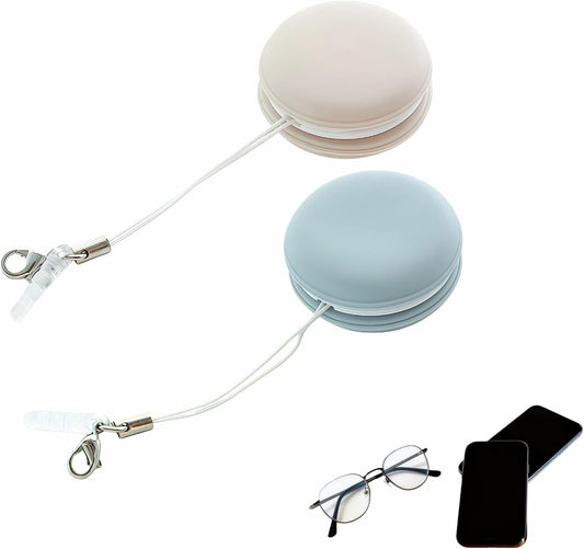 Btolin 2 Pack Phone Screen Cleaner Dust Plug, Portable Keychain Screen Cleaner for Glasses, Phone, Tablet, Lens