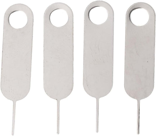 100pcs Gadpiparty Universal Sim Pin Eject Tool Stainless Steel Mobile Phone Sim Tray Remover Kit for Smartphones