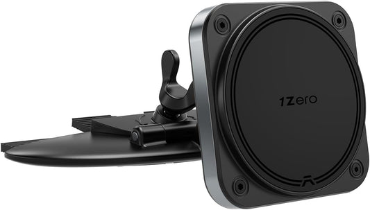 1Zero [20 N55 17 16 15 14 13 12 for Magsafe CD Phone Holder for Car Ultra Strong Magnets] Magnetic CD Player Phone