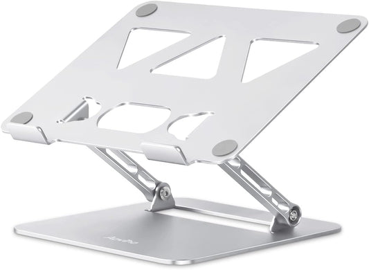 Aoviho 10-15.6 inch, Adjustable Laptop Stand for Desk,Portable Laptop Stand Holder and Riser,Foldable Aluminum Notebook