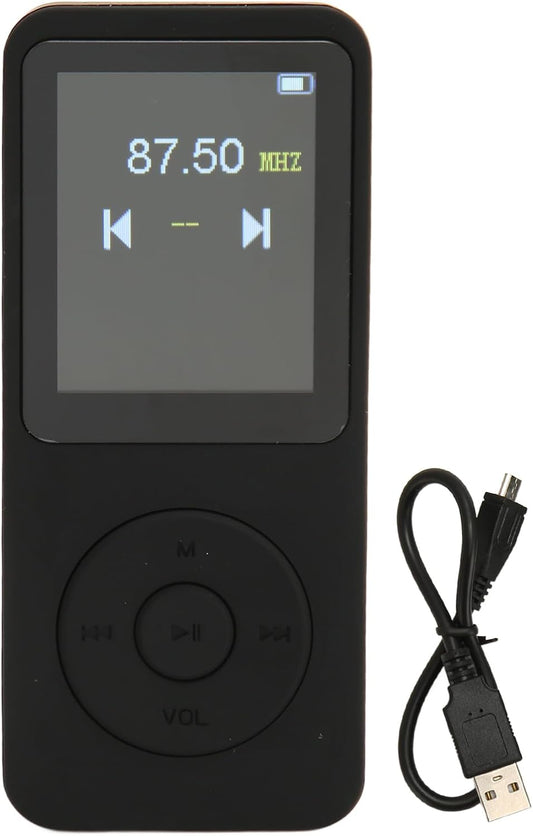 Zopsc MP3 5.0, Player with Bluetooth Portable Music Player with Built in HD Speaker, Photo Video Playback FM Radio