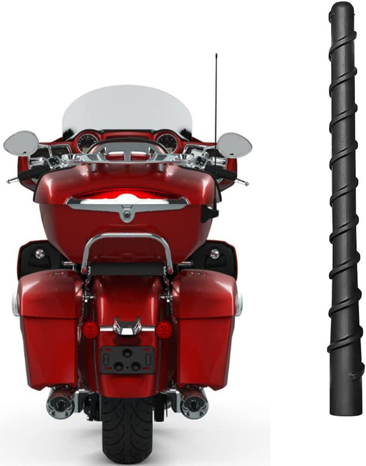 AMFRNE 7 Inches Motorcycle Short Antenna, Fit for Can-Am Spyder, Indian, Honda, BMW, Victory Select Motorcycles Models