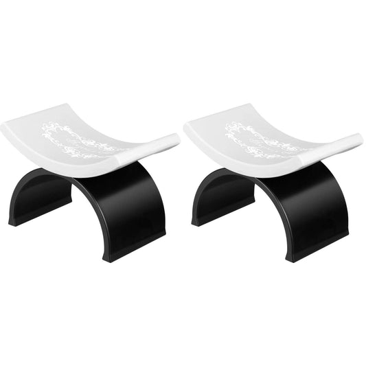 2 Pieces Nail Arm Rest,Manicure Hand Pillow U Shape Cushion Pillow Professional Nail Rest Cushion Table Desk Station Manicure Tool,Black