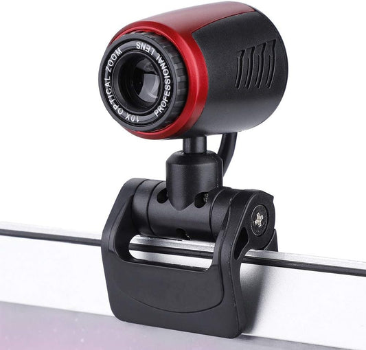 ASHATA 0.3MP 360 2000 32bit Webcam for Computer, Degree Web Camera Cam with Mic for PC Laptop for Skype/for MSN