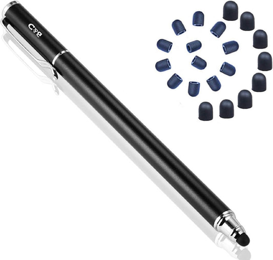 Bargains Depot 2-in-1 20Pcs Stylus Touch Screen Pen for iPhone, Ipad, iPod, Tablet, Galaxy and More with Rubber Tips