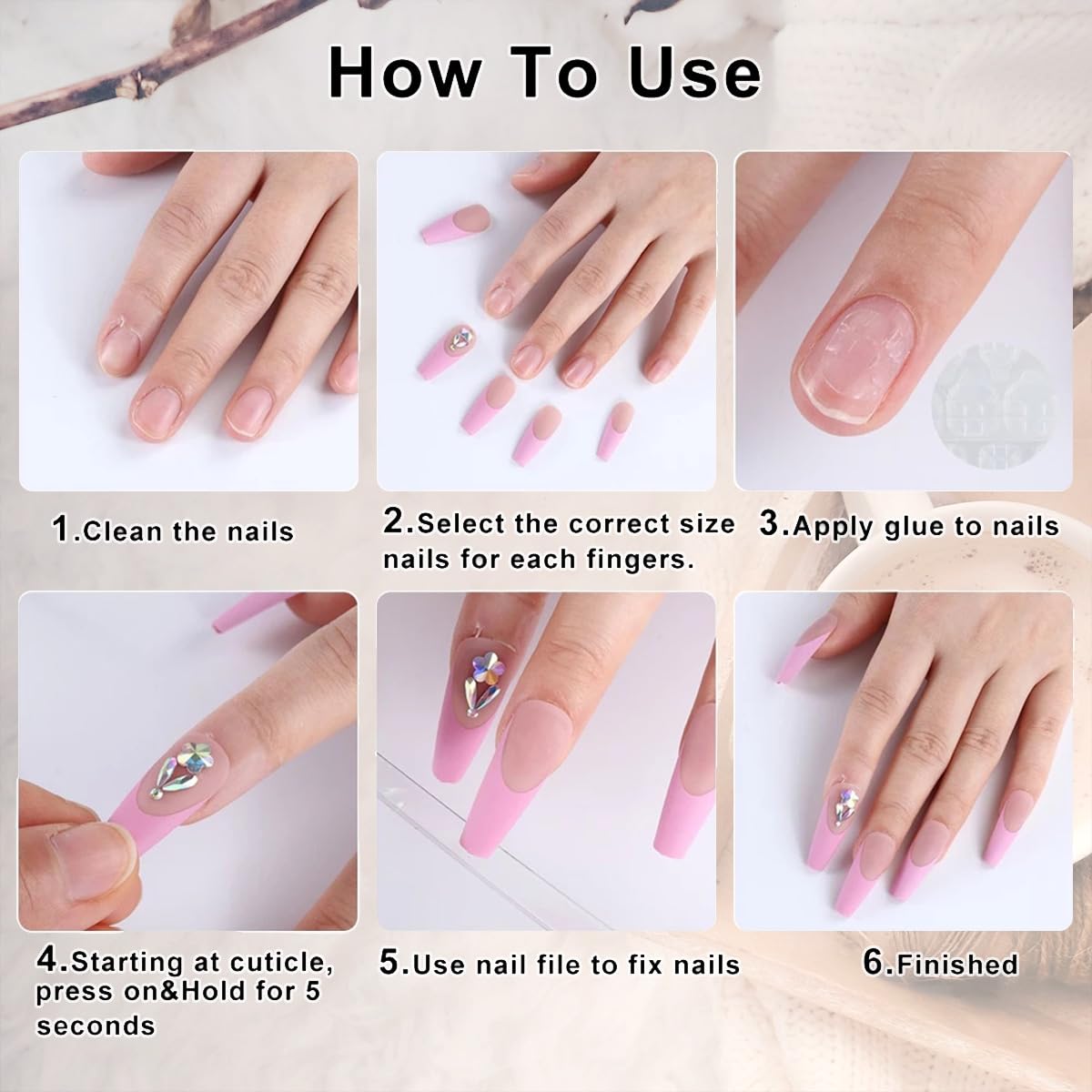 24Pcs Thanksgiving Press on Nails Short Square Turkey Fake Nails with Gold Glitter Design White False Nails Full Cover Artificial Glue on Nails Fall Stick on Nail for Acrylic Autumn Manicure Salon