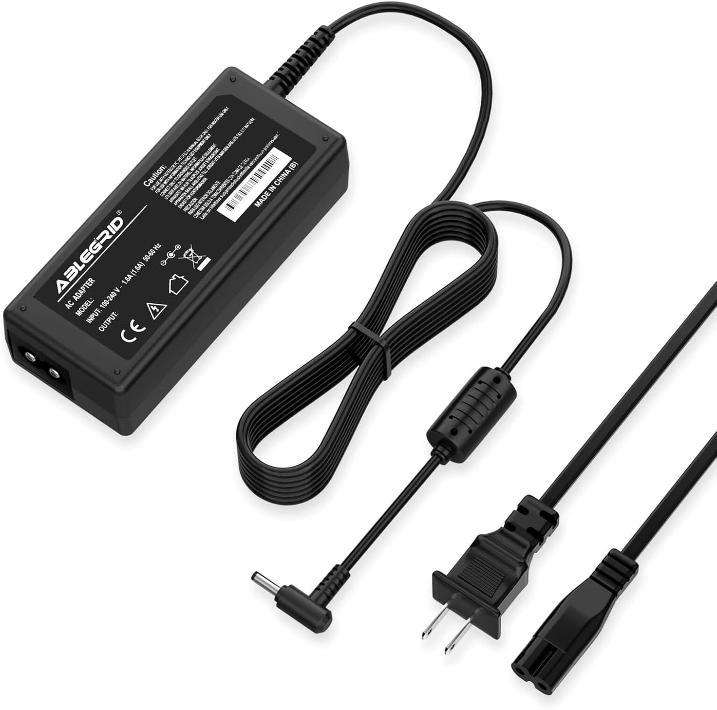 Dysead 12V 5A 5000mA +8 PA-1059 12-Volt 5A Replacement DC AC Power Supply Adapter Port Plug Split Power Cable