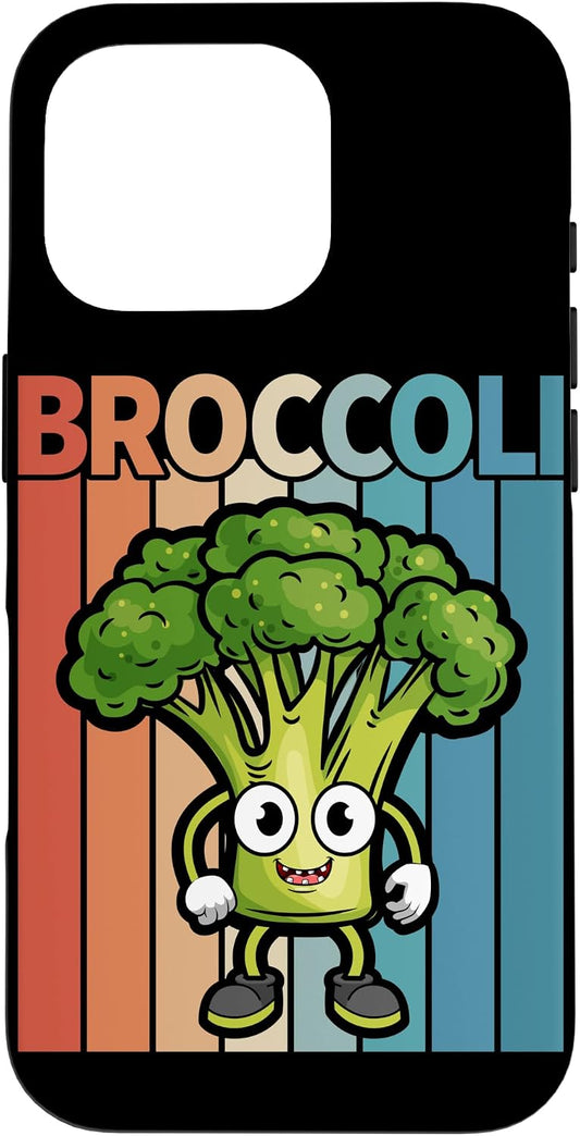 Broccoli, Team Broccoli 16 Broccoli Healthy Vegan Team Vegetables Health Case for iPhone Pro