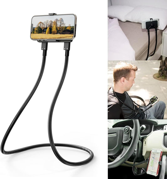B-Land Cell Phone Holder, Universal Mobile Phone Stand, Lazy Bracket, DIY Flexible Mount Stand with Multiple Function