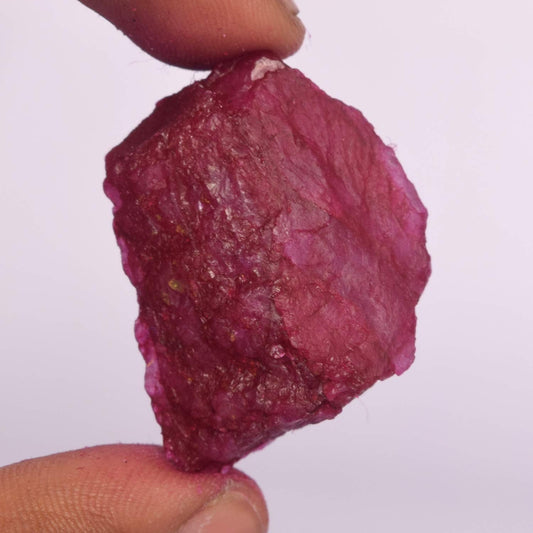 Natural AAA++ Quality Ruby 77.50 Ct Certified Healing Crystal Raw Rough Red Ruby Stone
