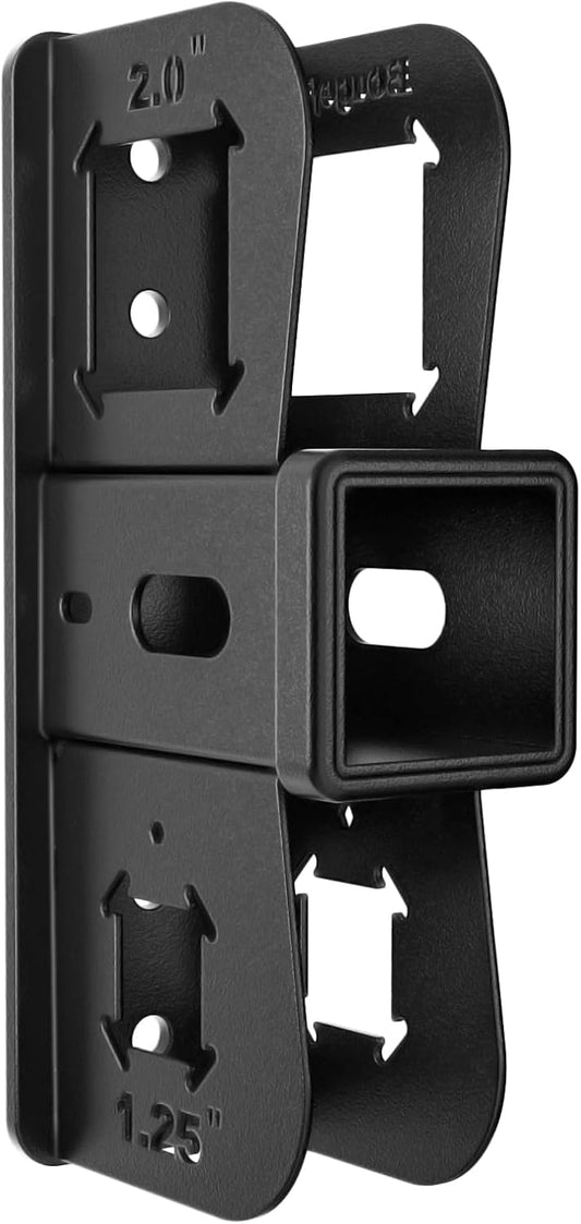 BougeRV Hitch Wall Mount - 2" Receiver Bike Rack & Cargo Storage | Holds Up to 300LBS