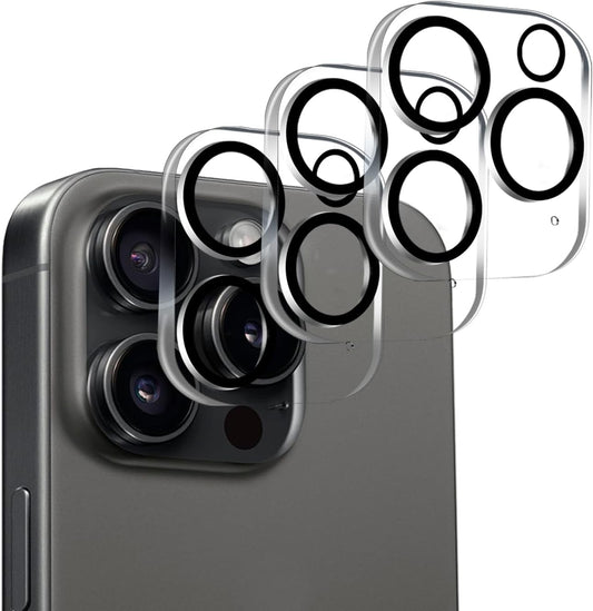 3 Pack 16 9H BLEUM CADE Camera Lens Protector for iPhone Pro Max, Full Coverage, Anti-Scratch, Hardness Tempered Glass