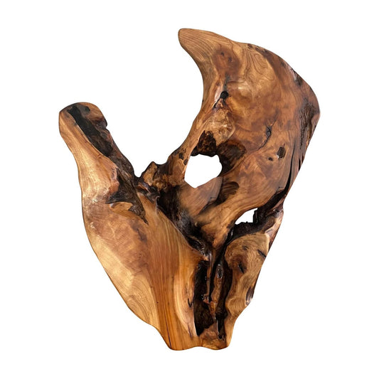 WELLAND Cedar Wood Wall decoration Ornaments, Hanging Decoration, irregular shape décor for Home, Living Room, Bedroom