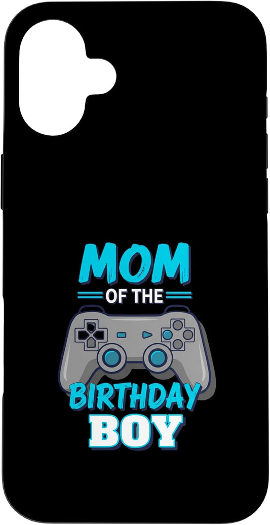 Birthday Gamer Mom 16 Mom of The Birthday Boy Gamer Controller Birthday Party Case for iPhone Plus