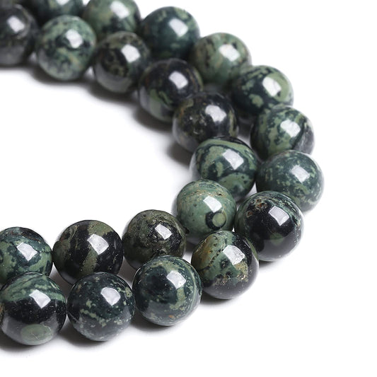 12MM 32PCS Natural Stone Kambaba Jasper Loose Beads for Jewelry Making DIY Bracelet Necklace