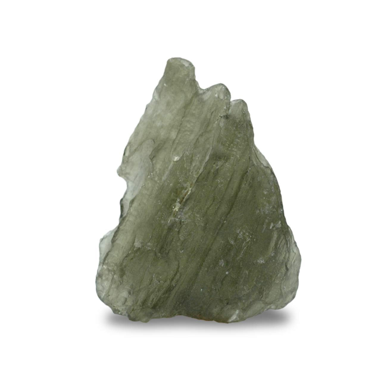 Genuine rough Moldavite 10-14 carat Stone, One Piece