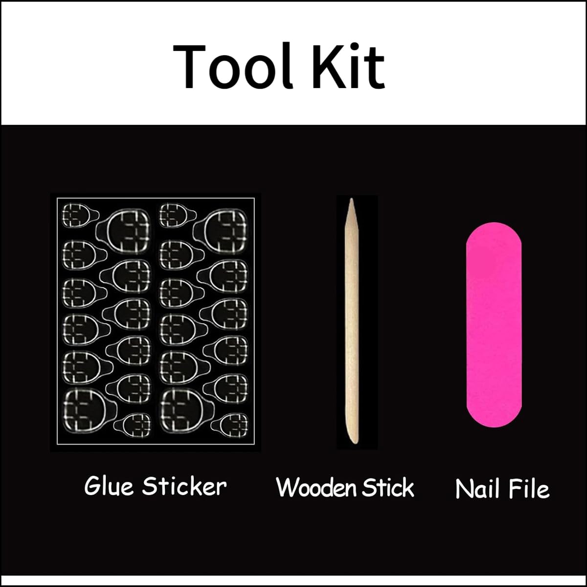 Shell French Tip Press on Nails Square Medium Fake Nails with 3D Flower Rhinestone Spot Design Full Cover Glossy Stick on False Nails for Women 24 Pcs