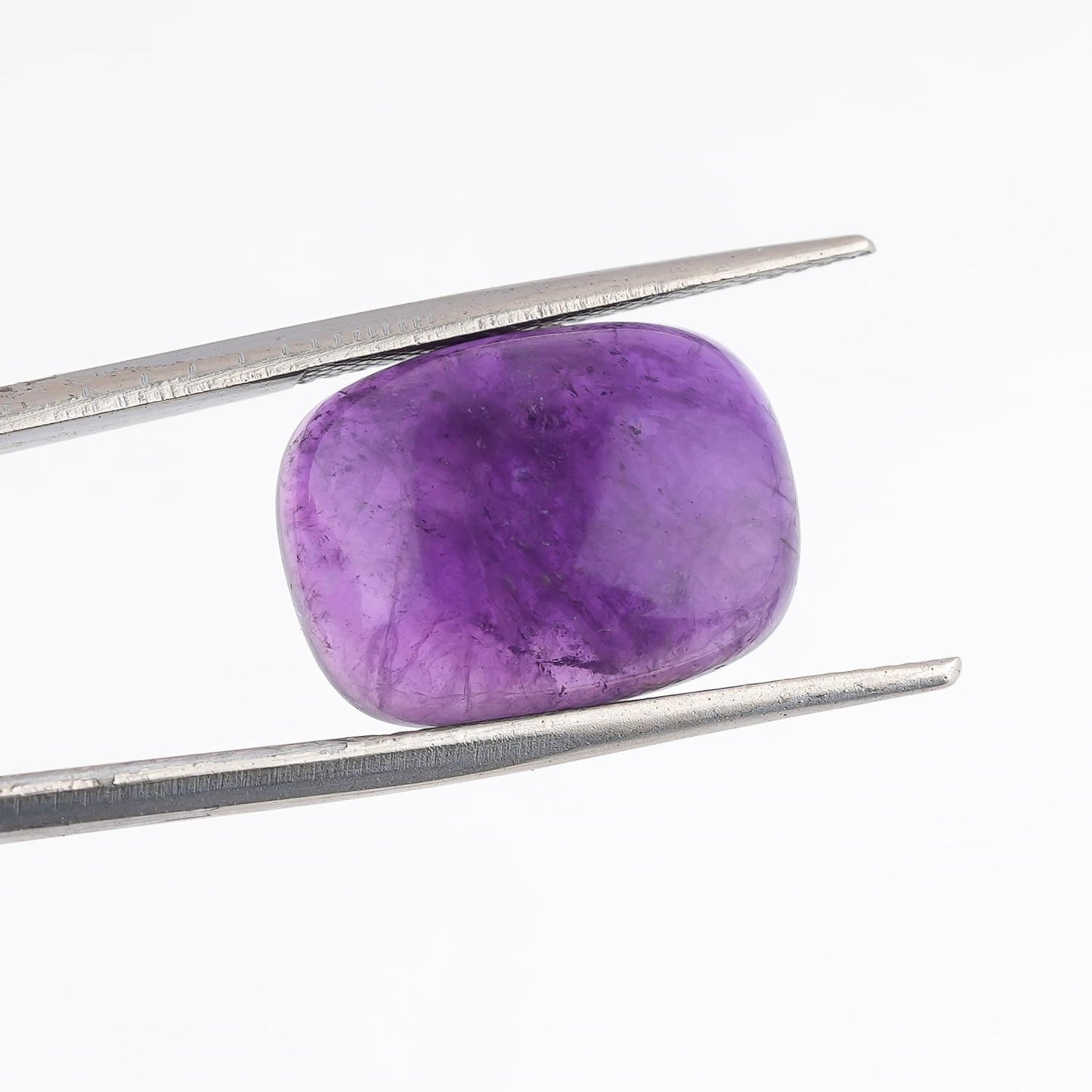 GemSymphony Natural Amethyst Gemstone Cabochon Pack of 3 Mixed Shapes – Polished Crystal Stones for Jewelry Making Supply, Healing, Reiki & DIY Crafts, Natural Gem Cab Set for Wire Wrapping (10-20 mm)
