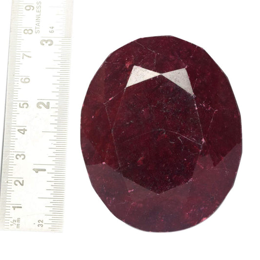 GEMHUB Rare Huge Museum Grade Red Ruby Approximately 1234.00 Ct Collectible Ruby, Natural Certified Red Ruby Gemstone