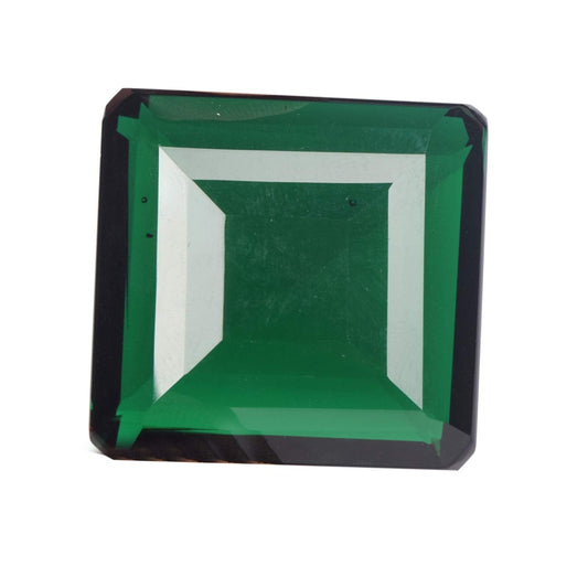 GEMHUB Amethyst Crystal Gemstones For Jewelry Making 112.50 Carats Green Amethyst Square Shape Crystal Gemstones