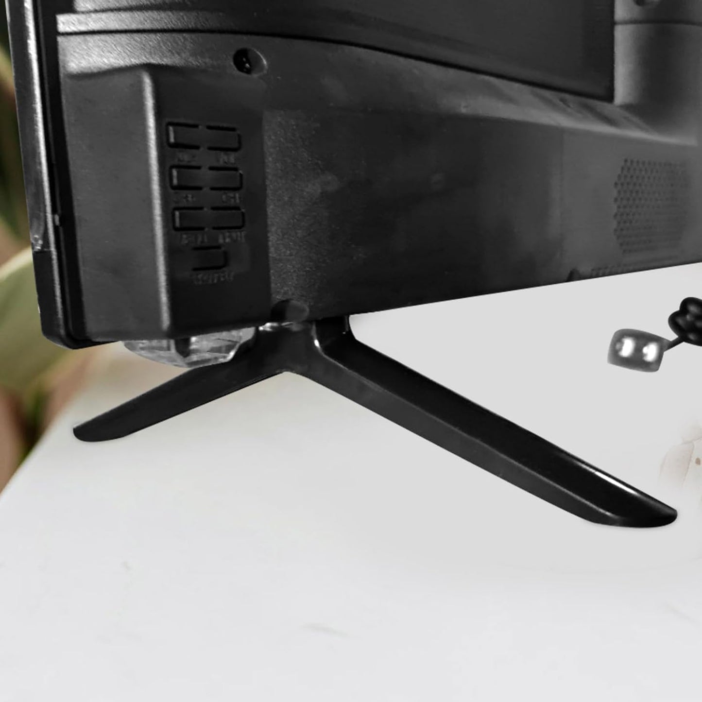 2 Pack PRETYZOOM Universal Tv Stand Feet Replacement with Screws for Stable Tabletop Base Suitable for Various Tv