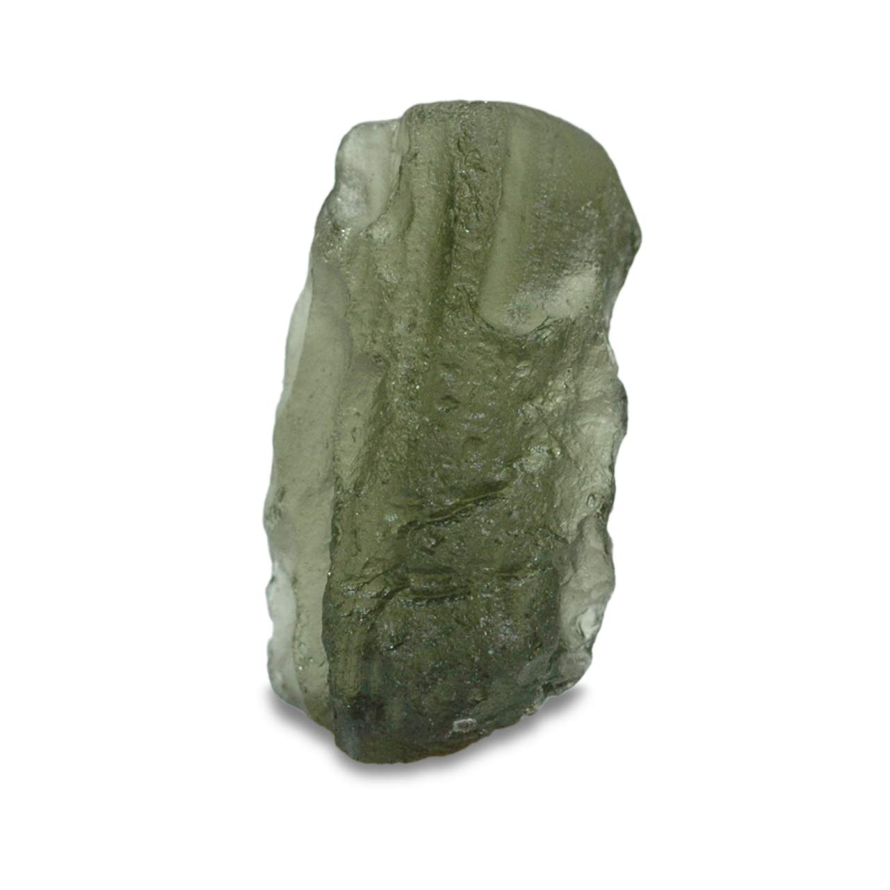 Genuine rough Moldavite 10-14 carat Stone, One Piece