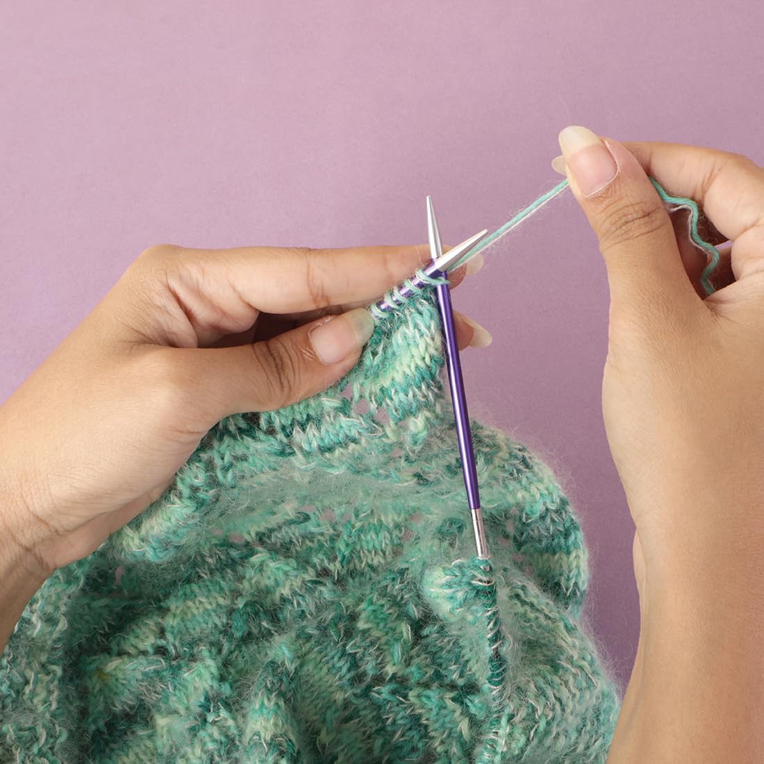 KnitPro Zing Fixed Circular Needles 40" (100cm) | US Size 6 (4mm)