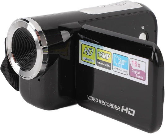 XUMIUZIY 1080P 16MP 16X 2.0 1/4 Inch Video Camera Camcorder, Digital Zoom Anti Shake Digital Camera Recorder