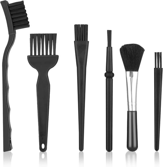 YBEATY 8 Lab(6) Pcs Anti Static Electronic Dust Cleaning Brushes Mini Keyboard Cleaning Brushes Kit Anti Static Brush