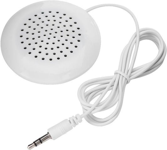 Yanmis 3.5mm MP3 MP4 Mini Speaker, Portable Plug Stereo Pillow Speaker Laptop Speakers Wired for Player Mobile Phone
