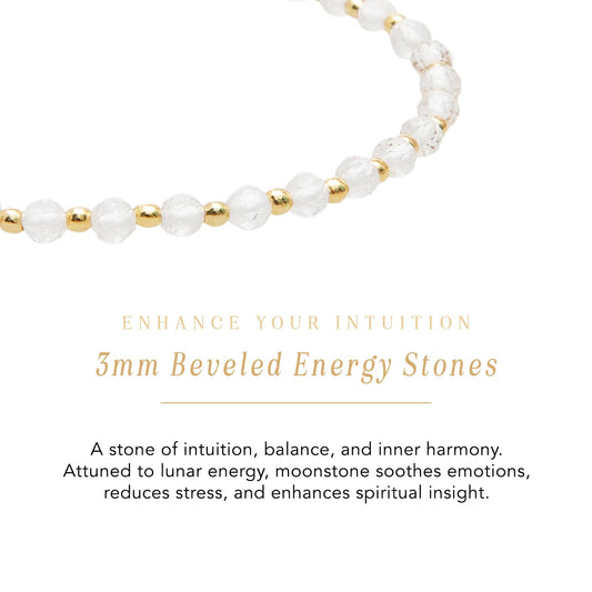 Lotus and Luna Moon Dancer Chakra Healing Dainty Anklet with Real Stones Jade, Pearl, Rose Quartz, Amethyst, Moonstone (Silver)