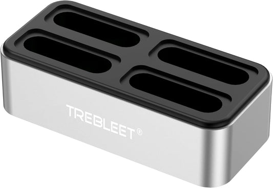 TREBLEET 4-Bay 3.2 2 10Gbps 2.0 Workflow Station - Professional Modular Card Reader Hub, USB Gen Docking Station