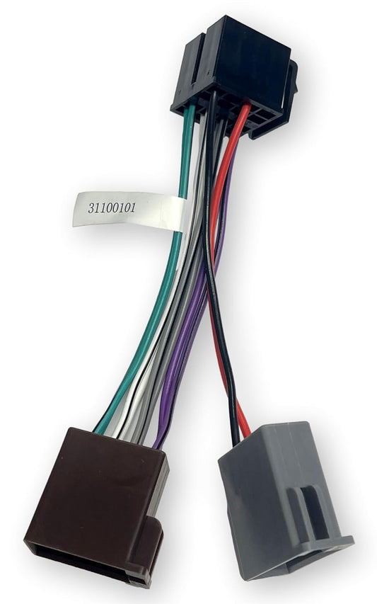 ASA Electronics 31100101 JHD22, JHD40BT, JHD12, JHD62, JHD1130, JHD1635BT JCV1640BT; 6.25 Inches; 4 Inches Wire Harness