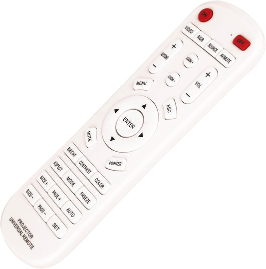 ALLIMITY Universal Projector Replacement Remote Control -- fit for Most of Projector Home Theater Remote Control