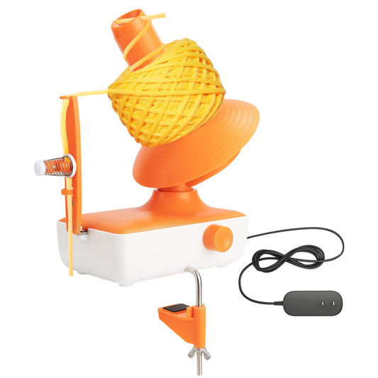 Yarn Winder, Electric Yarn Ball Winder for Crocheting, Compact Yarn Cake Winder