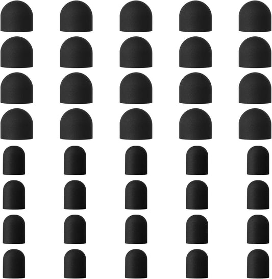 Bremorou 40 Pcs Stylus Tips Replacement Tips Only Pencil Rubber for Stylus Pens Soft No Scratches Sensitivity
