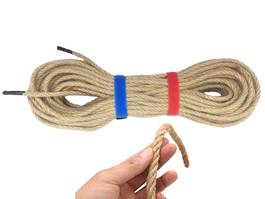 100 Feet 8mm Jute Twine, Heavy Duty Jute Rope, Natural Hemp Rope for DIY Arts Crafts, Gardening, Bundling，Home Decorating, Cat Scratching Post
